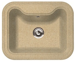 Florentina Мойка гранитная Крит 630 бежевый – фотография-1