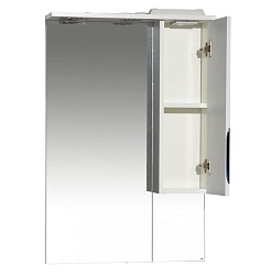 Misty Зеркало-шкаф Престиж 60 R белый/серебряная патина – фотография-4