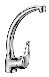 Lemark Смеситель "Luna LM4105C" для кухонной мойки – фотография-1