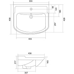 Della Раковина Classic 55 B – фотография-3