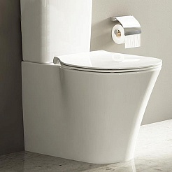 Ideal Standard Унитаз-компакт Connect Air AquaBlade E013701 безободковый с микролифтом – фотография-2