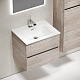 Sancos Тумба с раковиной Urban 60 дуб галифакс натуральный раковина Element 61 CN7001 – фотография-11