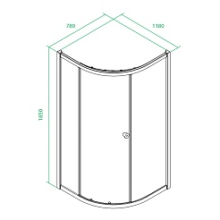 Iddis Душевой уголок Mirro M70R128i23 – фотография-9