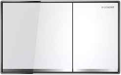 Geberit Кнопка смыва Sigma 60 115.640.SI.1 белая – фотография-1