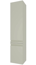 Aquatek Шкаф-пенал Вега 35 AQ70035L-GS шалфей зеленый, петли слева – фотография-1