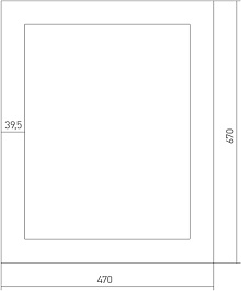 Mixline Зеркало Багет Палермо 47 – фотография-2