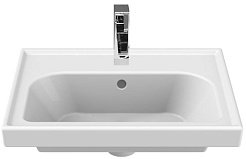  Тумба с раковиной Стайл 60 белый/орегон – фотография-4