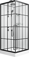 Niagara Душевая кабина Standart 100x100 L черная