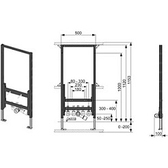 TECE Система инсталляции для биде TECEprofil 9330000 – фотография-2