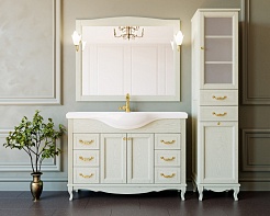 ValenHouse Пенал Эллина 40 слоновая кость R, корзина, фурнитура золото – фотография-4