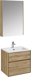 Акватон Мебель для ванной Либерти 60 дуб эльвезия – фотография-1