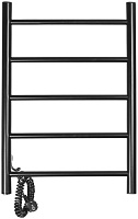 Domoterm Полотенцесушитель электрический Аврора DMT 109-5 50x71 ЧРН EK L черный