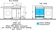 СанТа Тумба с раковиной под стиральную машину Марс 130 L 2 двери белая – фотография-22