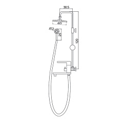 Raiber Душевая система R0812 – фотография-2