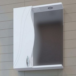 Mixline Мебель для ванной Лима 55 L белая – фотография-9