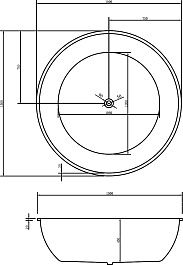 ABBER Акриловая ванна AB9279 150 – фотография-3