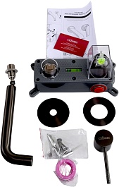 Cezares Смеситель для раковины чаши Relax RELAX-BLI2-1-GM-W0 встраиваемый оружейная сталь – фотография-4