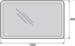 Cezares Мебель для ванной MOLVENO 46-100 Beton, TCH – фотография-2