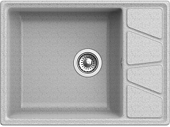 Granfest Мойка кухонная GF-V680L серый – фотография-2