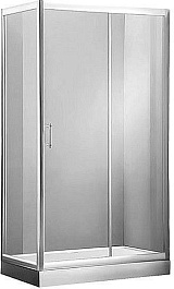 Aquanet  Душевой уголок Alfa 160x80 NAA1131 профиль хром стекло прозрачное – фотография-2