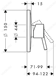 Hansgrohe Смеситель "Talis S 32675000" – фотография-2