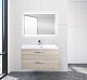 BelBagno Тумба с раковиной AURORA 900 Rovere Galifax Bianco, ручки хром – фотография-7