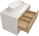 Teymi Тумба с раковиной Ritta 75 Lori 50 подвесная белый/дуб – фотография-21