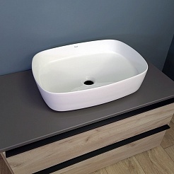 Teymi Раковина накладная в ванную Solli 51 artceramic белая T50209 – фотография-6