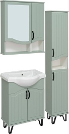 Runo Шкаф пенал Марсель 30 R мята – фотография-4