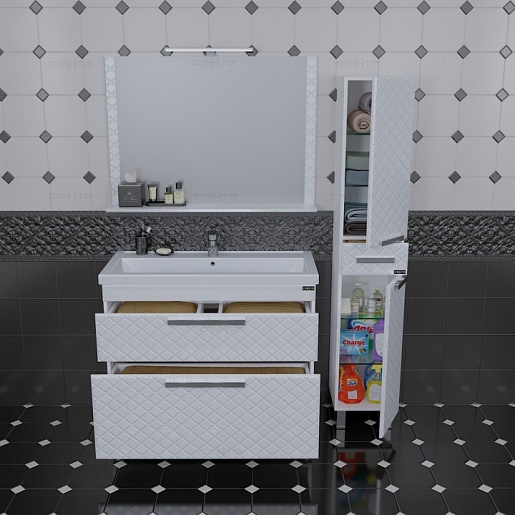 СанТа Мебель для ванной Калипсо 100 NEW – картинка-7