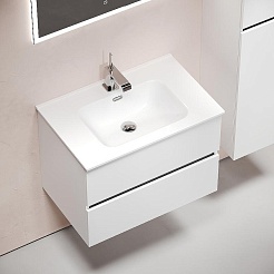 Sancos Тумба под раковину Urban 70 белый глянец – фотография-3