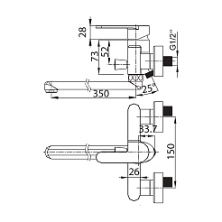 Iddis Смеситель для ванны с душем RENIOR RENSBL0i10 – фотография-8