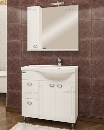 СанТа Мебель для ванной Коралл 83 L – фотография-1