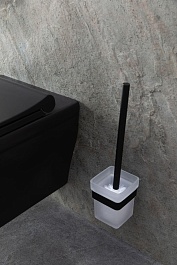 Allen Brau Чаша подвесного унитаза Infinity 4.21011.31 чёрный матовый – фотография-21