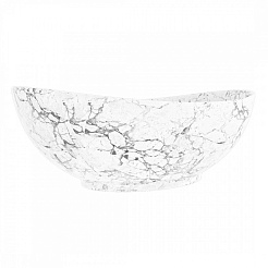 Teymi Раковина накладная в ванную Lori 60 белый мрамор T50498 – фотография-11