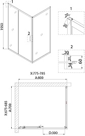 Niagara Боковая стенка Nova NG-A70 – фотография-3