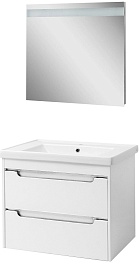 Ceruttispa Мебель для ванной Эмилия white 70 подвесная – фотография-1