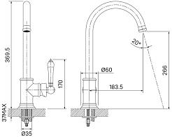 Iddis Смеситель для кухни Oxford OXFSBJ0i05 – фотография-3
