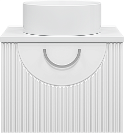 Misty Мебель для ванной Ярина 60 подвесная белая – фотография-3