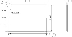 Cersanit Боковой экран модуль для ванны Smart 80 ясень – фотография-4