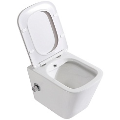 BelBagno Унитаз подвесной Due BB3103CHR-BS/SC – фотография-5