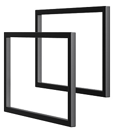 Aqwella Ножки для мебели Fargo 70, 80,100 см. – фотография-1