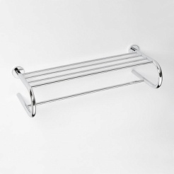Bemeta Полка для полотенец с перекладиной Omega 104205172 – фотография-1