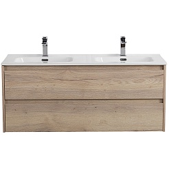 BelBagno Тумба с раковиной Kraft 120 подвесная Rovere Galifax Bianco – фотография-2