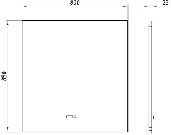 ASB-Woodline Мебель для ванной Гранада 80 подвесная авокадо софт – фотография-12