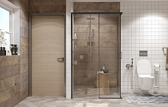 Ambassador  Душевой уголок Queen 11011205L Black – фотография-3