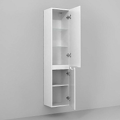 Jorno Шкаф пенал Wood 33/150 белый – фотография-2