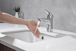 Aquatek Смеситель для раковины Вега AQ1011CR хром – фотография-3