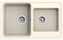 Ewigstein Мойка кухонная Elegant 80D крем – фотография-2