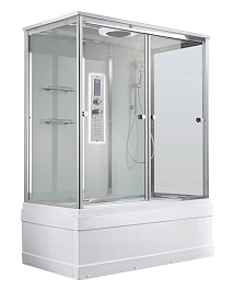 Avacan Душевая кабина 150/85 V5015LED прозрачная – фотография-1